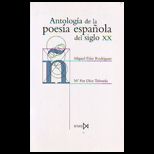 Antologia de la poesia espanola siglo XX