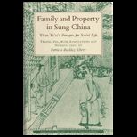 Family and Property in Sung China