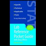 Lab Reference Pocket Guide with Drug Effects