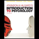 Atkinson and Hilgards Introduction to Psychology