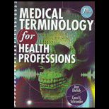 Medical Terminology for Health Professions   Text