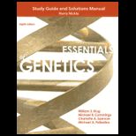 Essentials of Genetics Study Guide / Solutions Manual