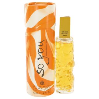 So You for Women by Giorgio Beverly Hills Eau De Parfum Spray 1.7 oz