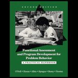 Functional Assessment and Program Development for Problem Behavior  A Practical Handbook