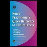 Nurse Practitioners Quick Reference to Clinical Facts