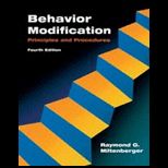 Behavior Modification  Principles and Procedures