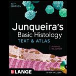 Junqueiras Basic Histology Text and Atlas   With CD