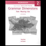 Grammar Dimensions, Book 2   Workbook