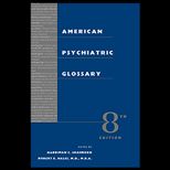 American Psychiatric Glossary
