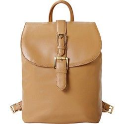 Elite Brands Isaac Mizrahi KATHRYN MINI Camera Backpack in Genuine Leather   C