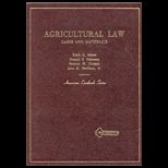 Agricultural Law  Cases and Materials