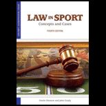 Law in Sport  Concept and Cases