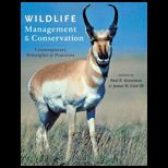Wildlife Management and Conservation