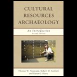 Cultural Resources Archaeology  An Introduction