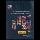 Gregg Document Processing Lessons 1 120 Kit 3  Package