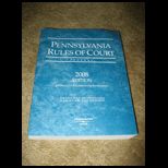 Penn. Rules of Court 08 Federal