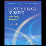 Contemporary Nursing  Issues, Trends and Management