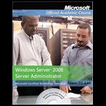 Moac 70 646 Windows Server 2008 Administrator    With CD and 2 DVDs and Lab