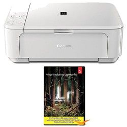 Canon PIXMA MG3520 Wireless Inkjet All In One Photo Printer   White w/ Photoshop