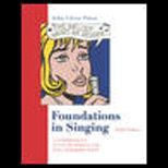 Foundations in Singing  With 2 Charts and 2 CDs