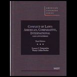 Conflict of Laws  American, Comparative, International