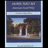 American Social Policy (Custom)