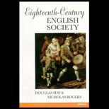 Eighteenth Century  English Society