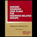 Nursing Diagnosis Care Plans for Diagnosis Related Groups