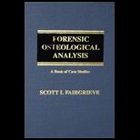 Forensic Osteological Analysis