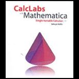 Calculus .  Sing.  Calclabs With Mathematica