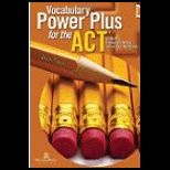 Vocabulary Power Plus for Act Book 3