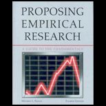 Proposing Empirical Research