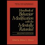 Handbook of Behavior Modification