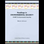 Readings in Environmental Security (Custom)