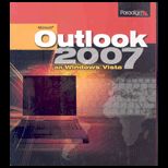 Microsoft Outlook 2007 on Window Vista