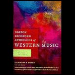 Norton Recorded Anthology of Western Music  V3 CDs