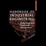 Handbook of Industrial Engineering  Technology and Operations Management