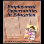 Employment Opportunities in Education  How To Secure Your Career  With CD