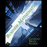 Business Mathematics Text Only
