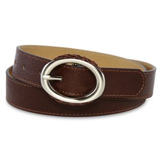 RELIC Braided Buckle Belt, Brown, Womens