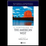 Companion to the American West