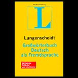 Grosswoerterbuch Deutsch Als Fremdsprac