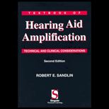 Textbook of Hearing Aid Amplification  Technical and Clinical Considerations