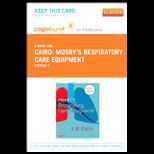 Mosbys Respiratory Care Equipment Pageburst Access