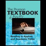 Pearson Textbook Reader  Reading in Applied and Academic Fields