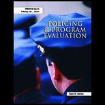 Policing and Program Evaluation