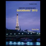 Computer Accounting With Quickbooks 2012   With 2 CDs
