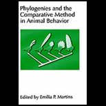 Phylogenies and Compar. Methods in Anim. Behavior
