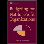 Budgeting for Not For Profit Organizations