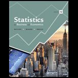 Statistics for Business and Economics With Access